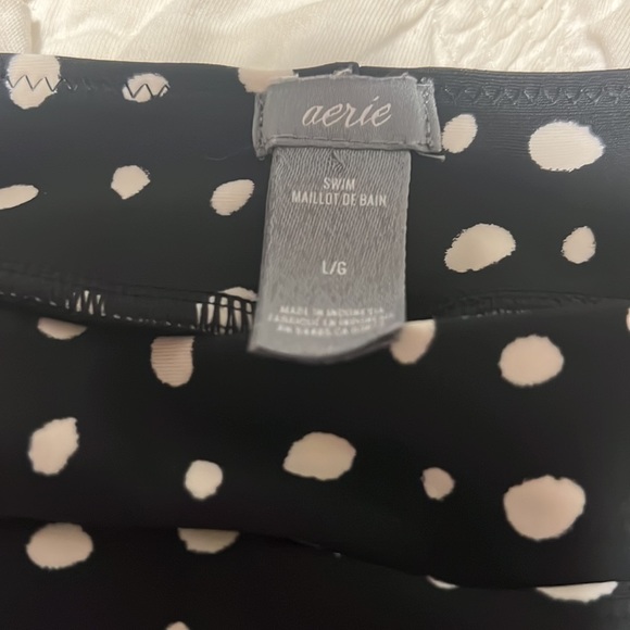 AERIE HIGH CUT CHEEKY BIKINI BOTTOM - Picture 3 of 3